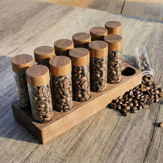 تخزين حاويات القهوة