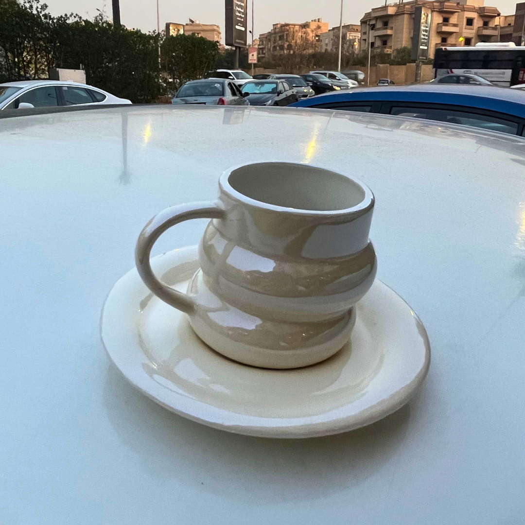 كوب زهرة صغيرة