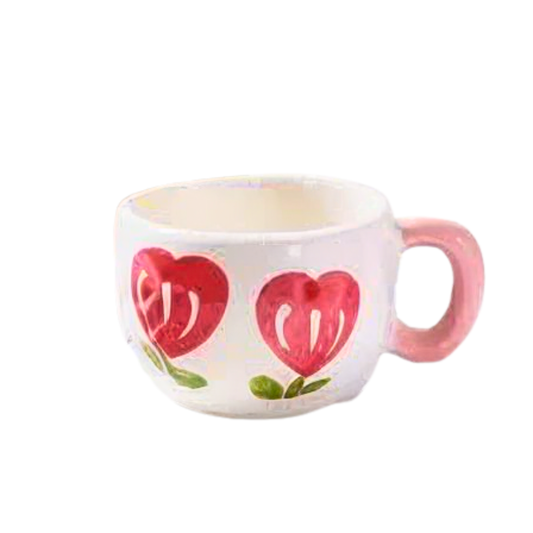 كوب على شكل قلب