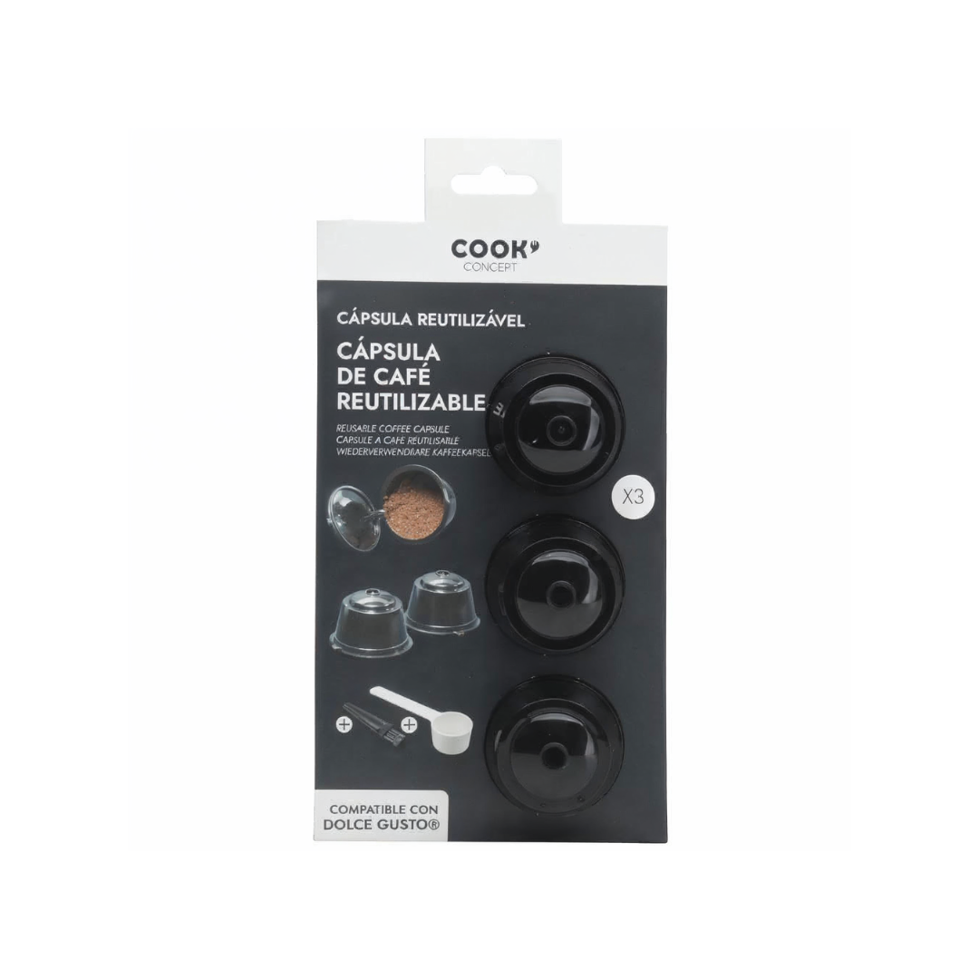 كبسولات قابلة لإعادة التعبئة