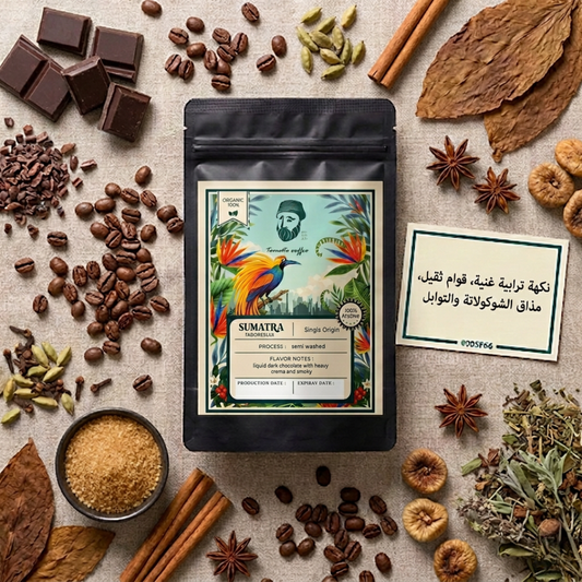 Indonesian Sumatra coffee