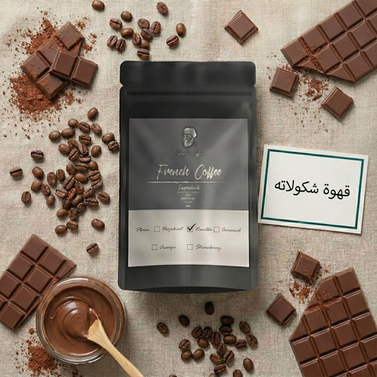 قهوة فرنساوي شوكولاتة 