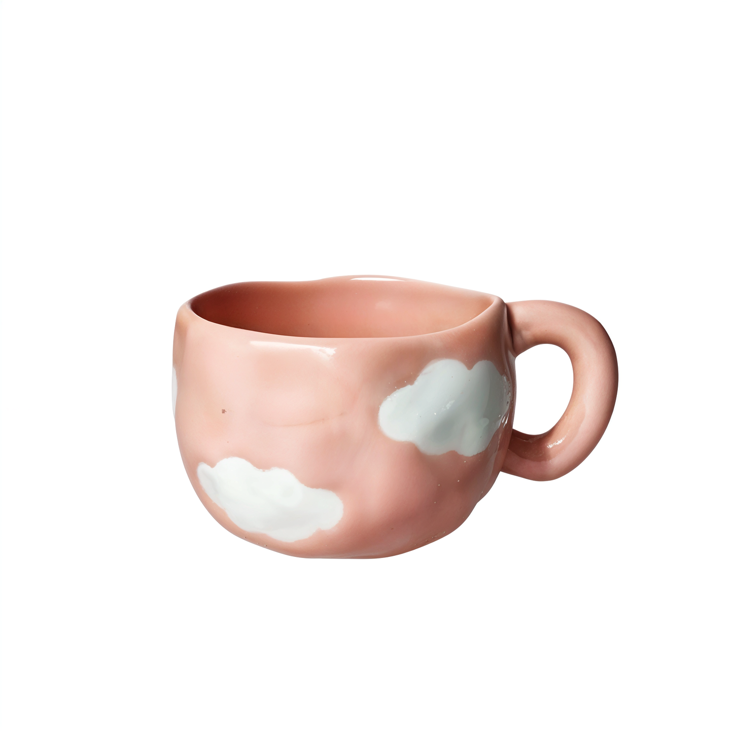 كوب وردي سماوي