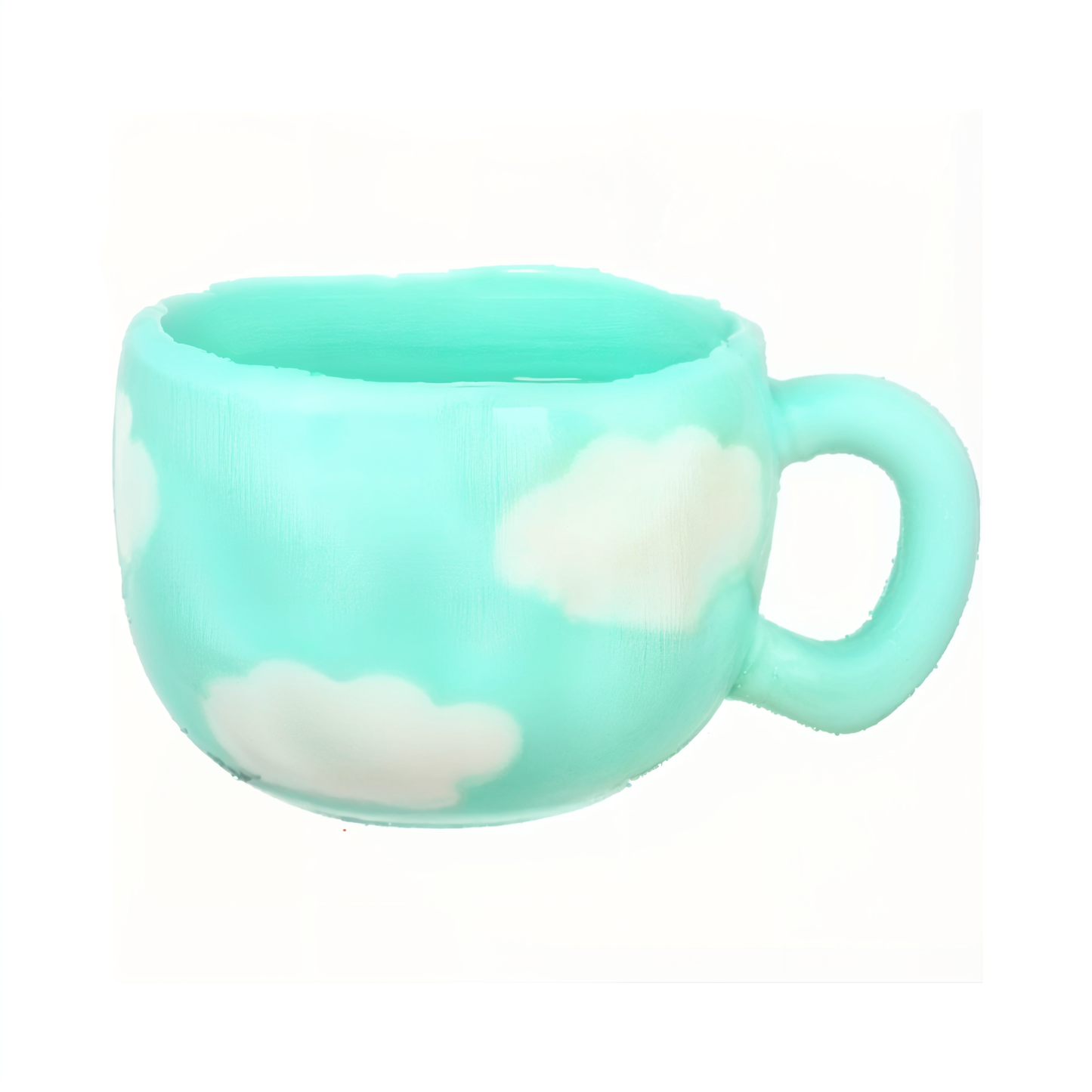 كوب أزرق سماوي